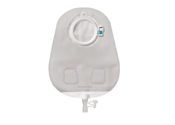 SenSura® Mio Click Two-Piece Urostomy Pouch, Transparent 10-1/4" (26cm), Flange 2-3/8" (60mm) - Box of 10