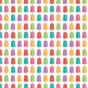 Shopping Spree Bags Fabric