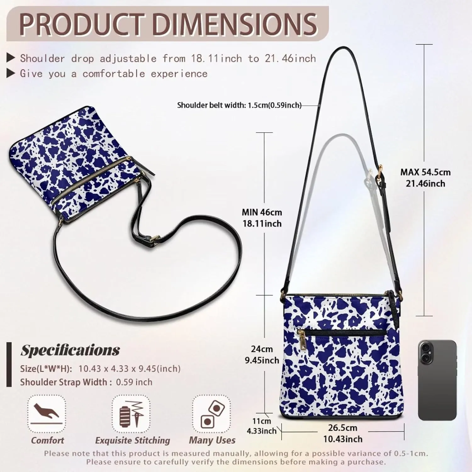 Shoulder Bag for Women Crossbody Pu Leather Bucket Tote Purse and Handbags Large Satchel Work Shoulder Bags