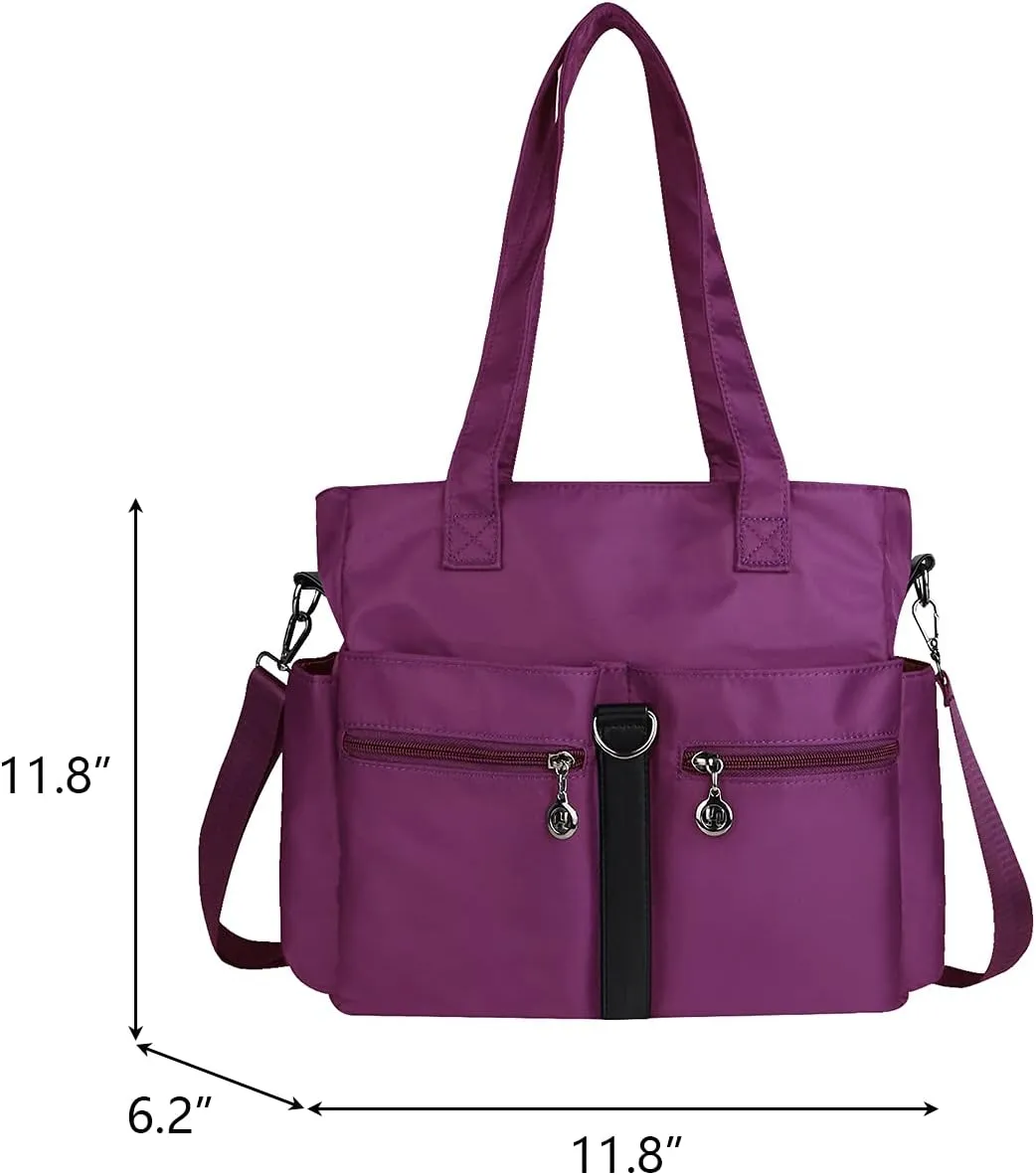 Shoulder Handbags for Women Multipockets Tote Bags Waterproof Purses and Handbags Large Crossbody Bags