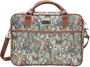 Signare Tapestry Laptop bag Computer Messenger bag Briefcase for Women