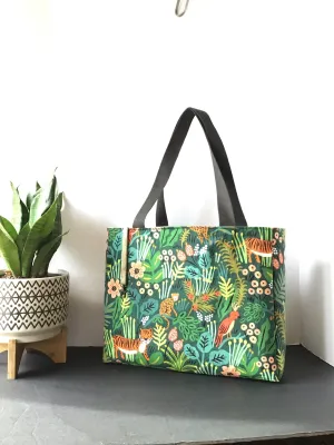 Simple Sturdy Tote Rifle Paper Co Jungle Hunter