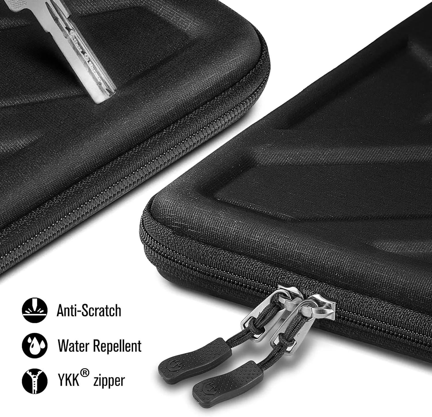 SITHON Hard Shell Tablet Sleeve Case for 11-inch iPad (A16) 11th & Air M3 2025 & Air M2 & Pro M4 2024, 11-inch iPad Pro M2, 10.9"/10.2" iPad 10/9th Gen, 10.9" iPad Air 5/4th, Tablet Carrying Sleeve