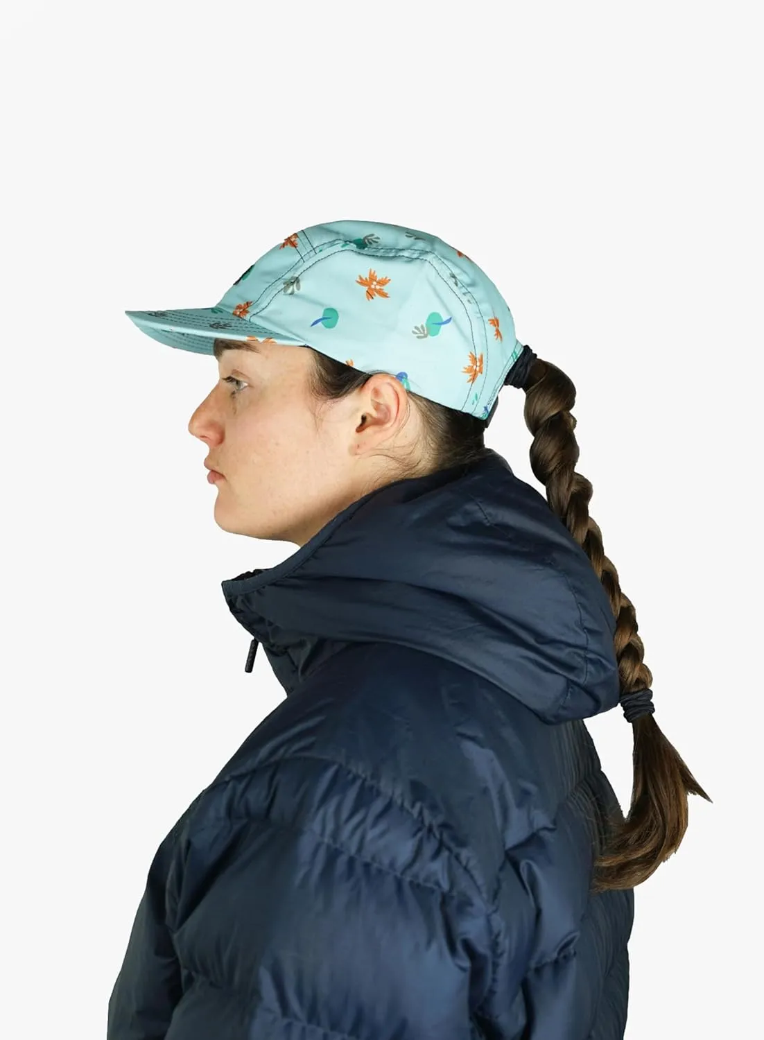 Skida 5 Panel Cap Outdoor UPF Sun Protection Wide Brim Camp Hat Running, Hiking, Golf, Pickleball, Beach Outings