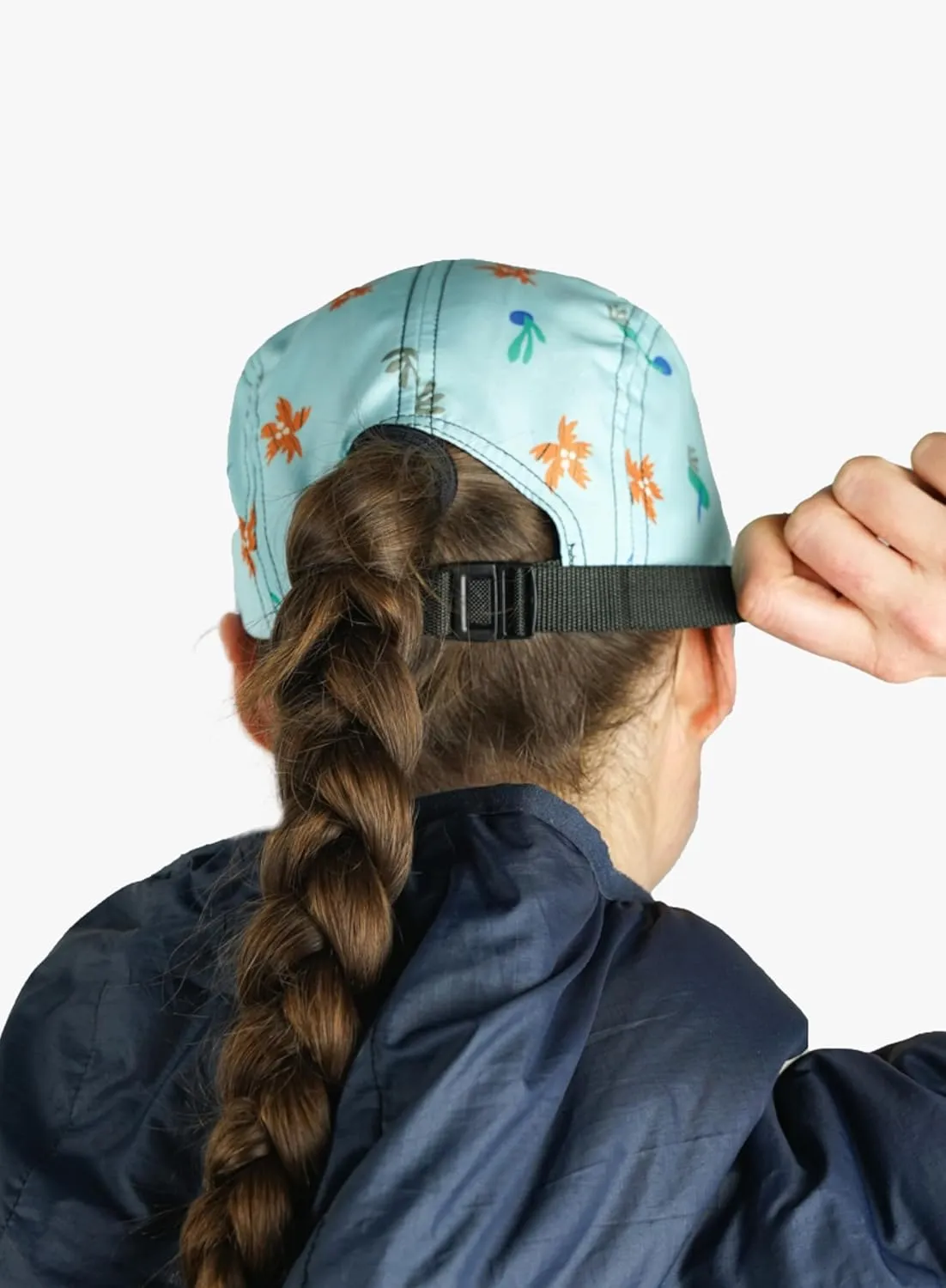 Skida 5 Panel Cap Outdoor UPF Sun Protection Wide Brim Camp Hat Running, Hiking, Golf, Pickleball, Beach Outings
