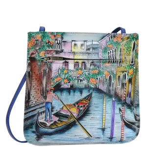 Slim Crossbody With Front Zip - 452