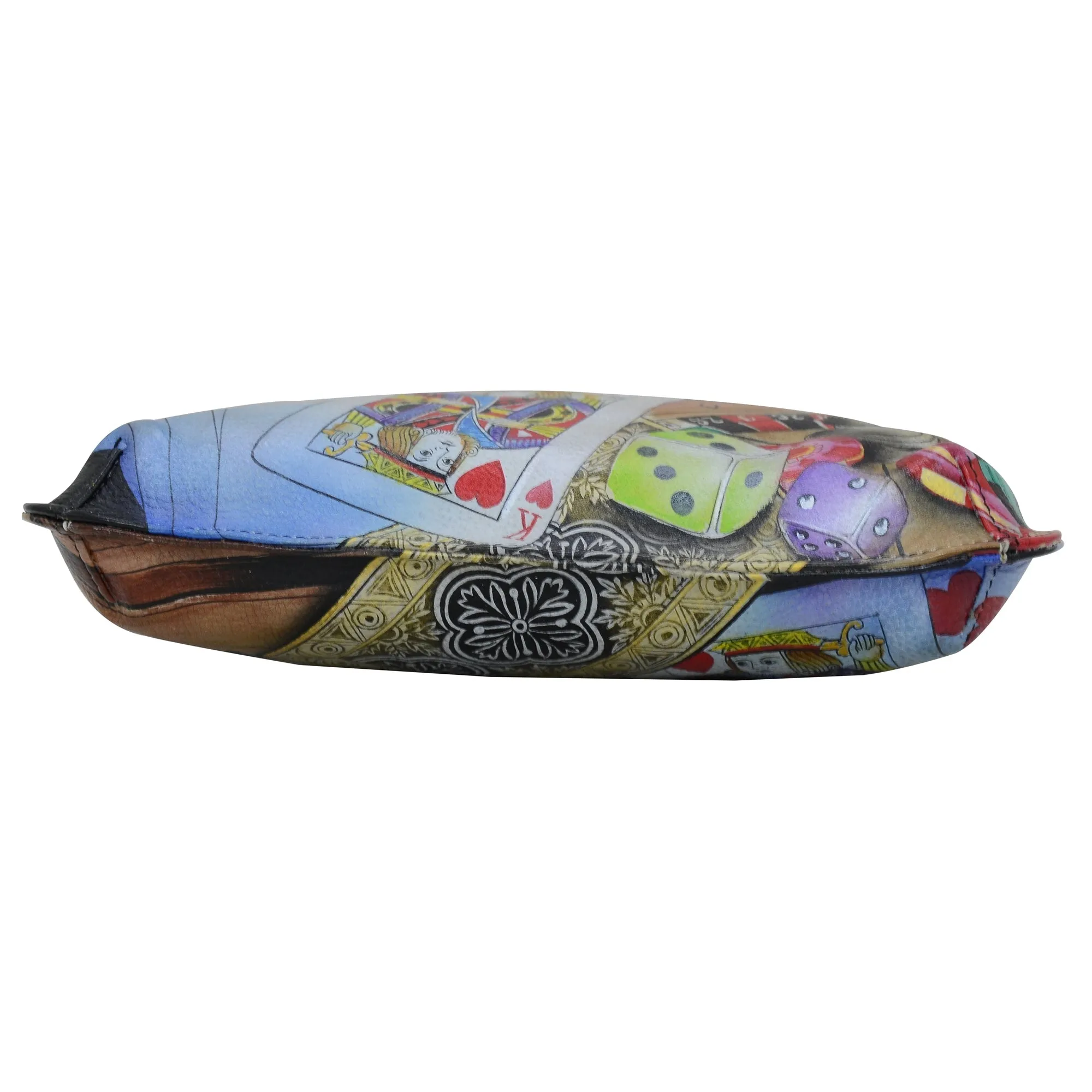 Slim Crossbody With Front Zip - 452