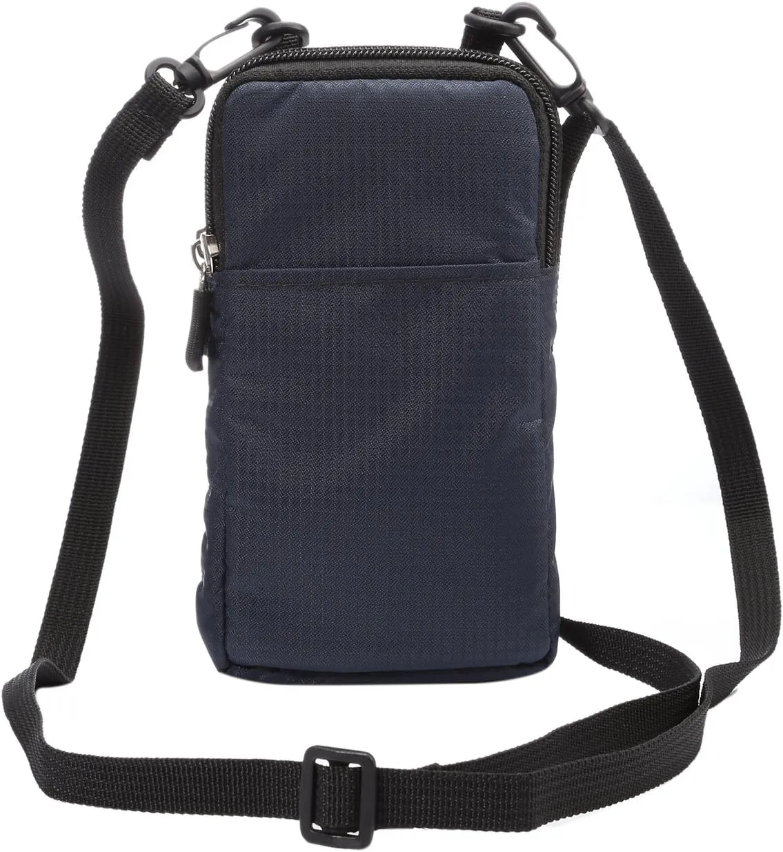 Small Belt Waist Bag for Men Phone, Cell Phone Crossbody Purse Men, 6.0" Nylon Men Travel Bag Cell Phone Crossbody Purse Belt Clip Holster Cellphone Shoulder Messenger Pouch Carrying Case with Loop