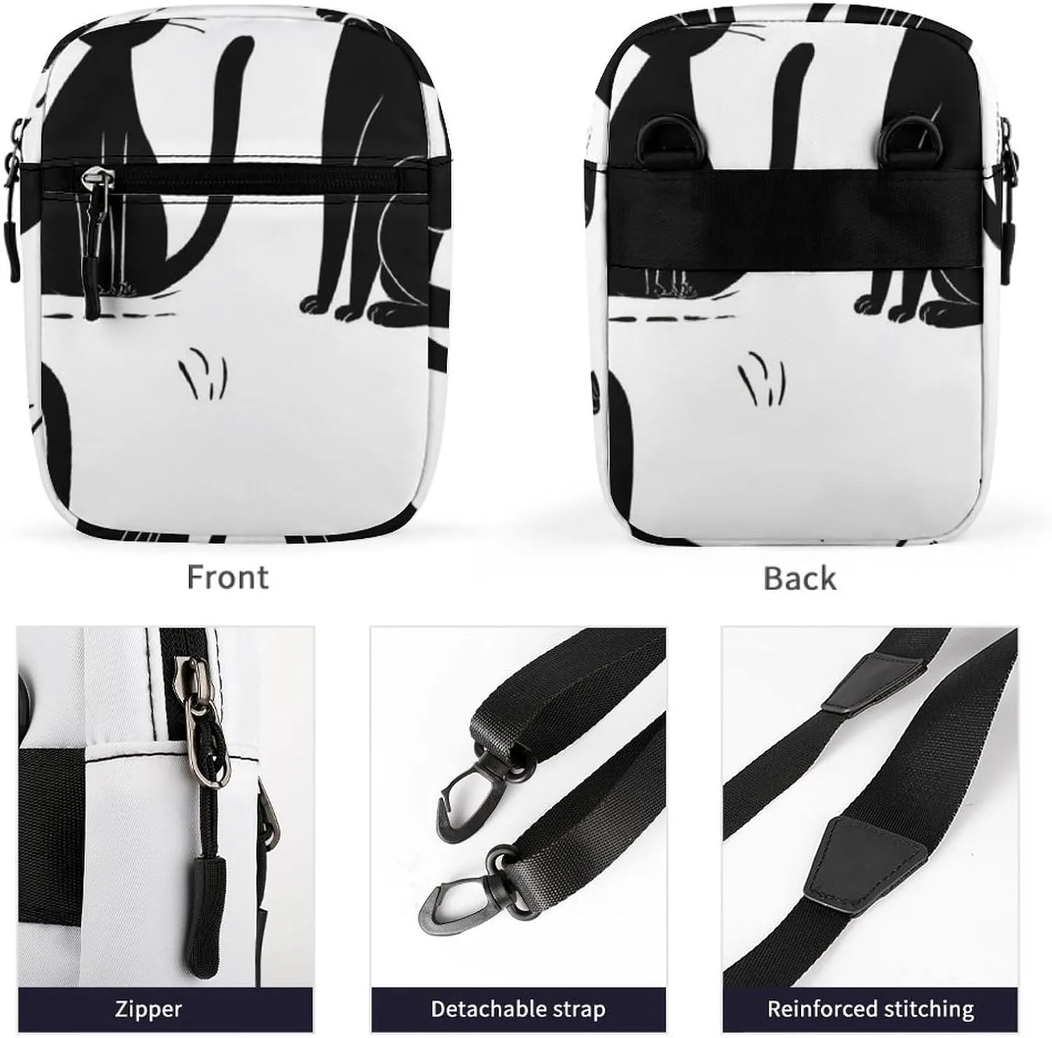 Small Crossbody Bag for Women, Casual Mini Shoulder Pouch Portable Travel Purse Cell Phone Bag