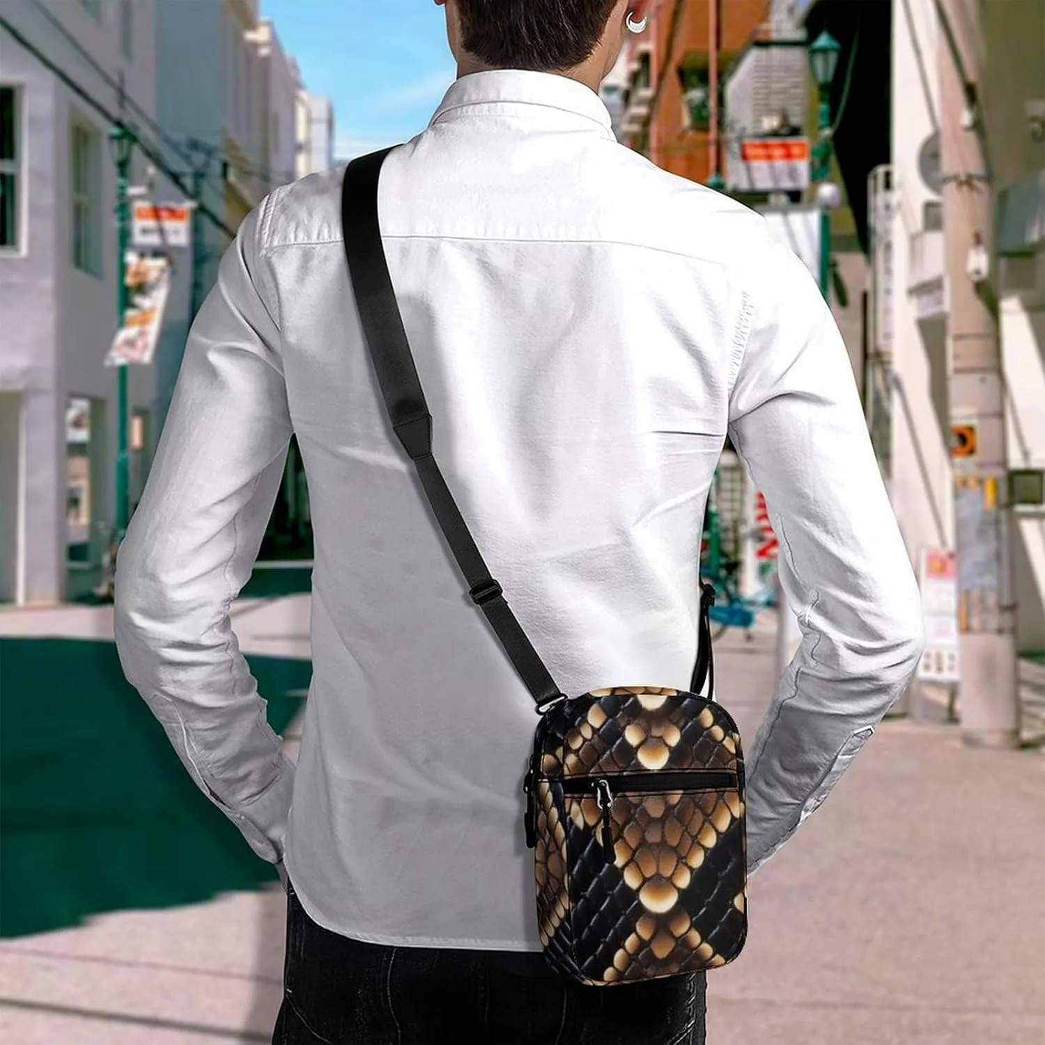 Small Crossbody Bag for Women, Casual Mini Shoulder Pouch Portable Travel Purse Cell Phone Bag