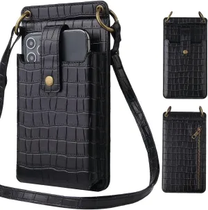 Small Crossbody Cell Phone Purse for Women Lightweight Shoulder Bag with Credit Card Slots