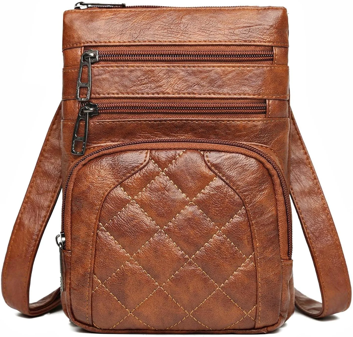 Small Crossbody Cell Phone Purse for Women, Mini Pu Leather Crossbody bag Wallet Pouch Shoulder Bag