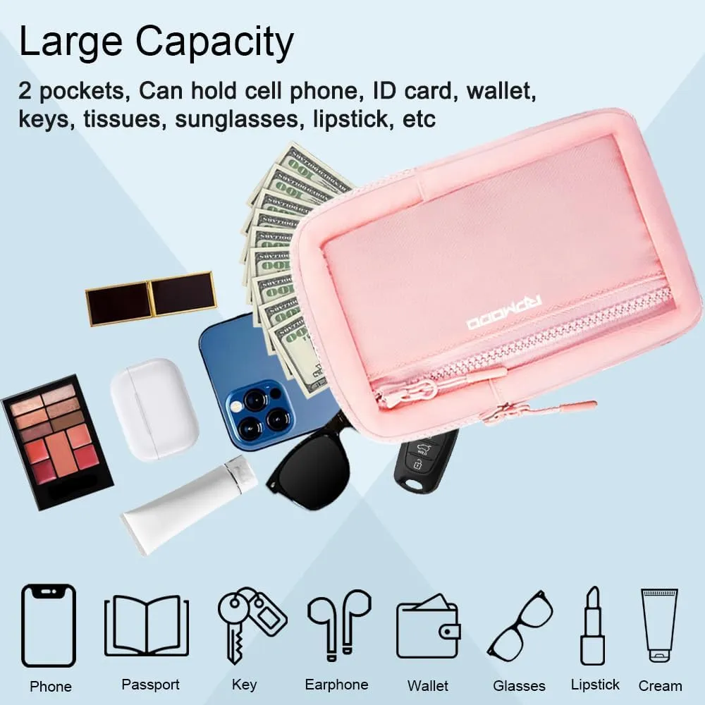 Small Sling Bag for Women Men Chest Bag Water Resistance Mini Crossbody Bag Adjustable Strap Lightweight Shoulder Bag