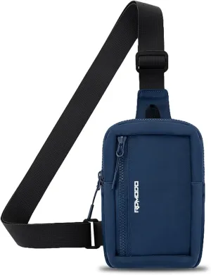Small Sling Bag for Women Men Chest Bag Water Resistance Mini Crossbody Bag Adjustable Strap Lightweight Shoulder Bag