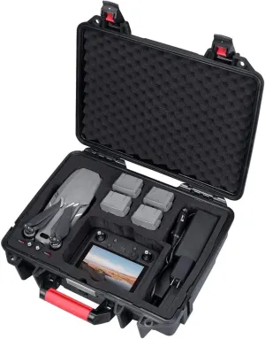 Smatree 17.6L Carrying Case Compatible with DJI Mavic 2 Pro/Mavic 2 Zoom with Pre-Cut Foam for DJI Smart Controller and Remote Controller