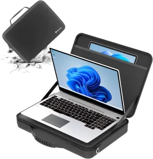 Smatree Laptop Shoulder Sleeve Case for 15-16 inch Acer Aspire 3/5/7/Vero 16, for TravelMate P4/P2, Swift 16 AI/Swift Go 16, ConceptD 3 Ezel/Pro, Chromebook 516 GE/Nitro 5, Hard Laptop Bag with Handle