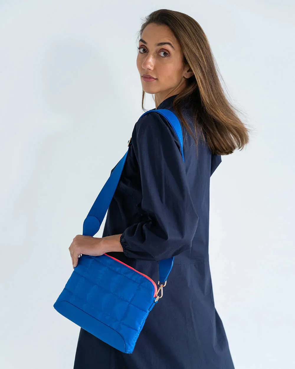 Soho Crossbody- Blue