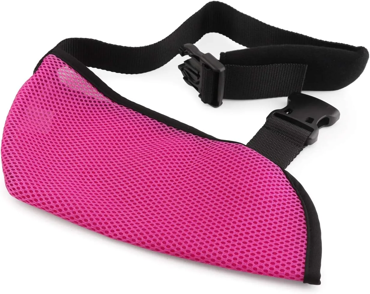 Soles Pediatric Mesh Arm Sling with Padded Shoulder Strap (Pink)