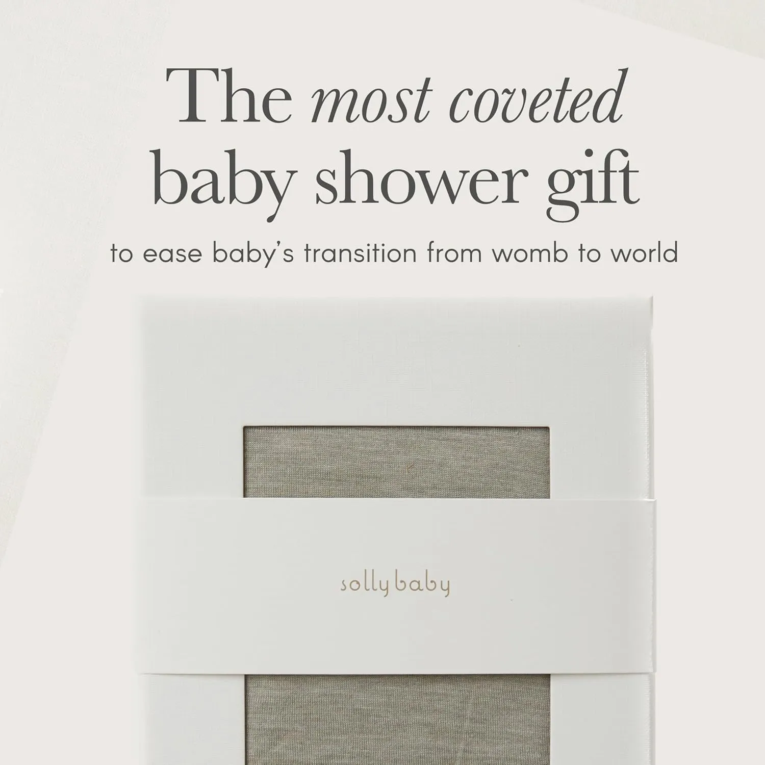 Solly Baby Wrap Carrier, Newborn to Toddler 8-25 Lbs., Buttery-Soft & Lightweight Fabric, Postpartum Essential, Mother’s Day Gift for New Moms, Spelt