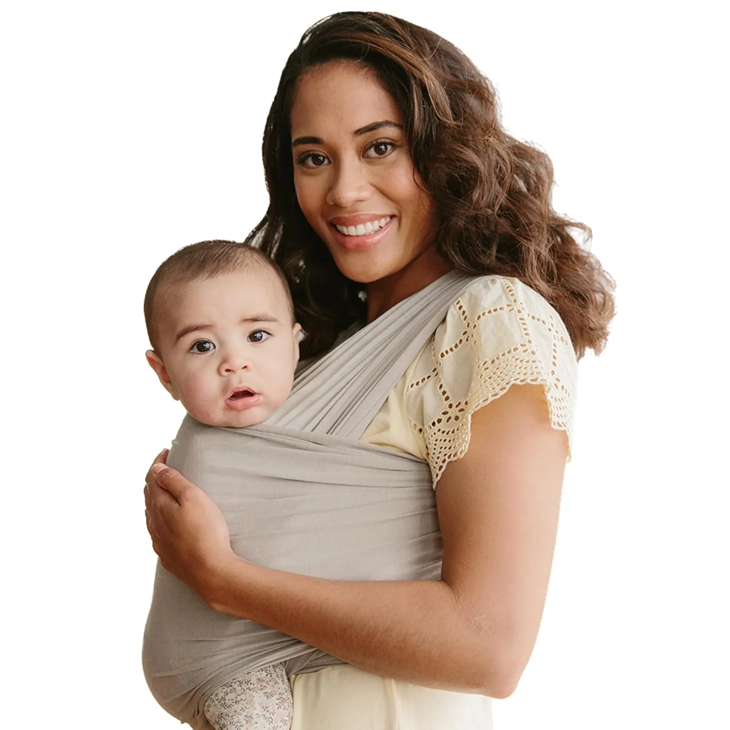 Solly Baby Wrap Carrier, Newborn to Toddler 8-25 Lbs., Buttery-Soft & Lightweight Fabric, Postpartum Essential, Mother’s Day Gift for New Moms, Spelt