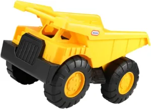 Sosoport Beach Plastic Car Model with Sand Holder Fun and Creative Yellow Tip for Beach Playtime Activities