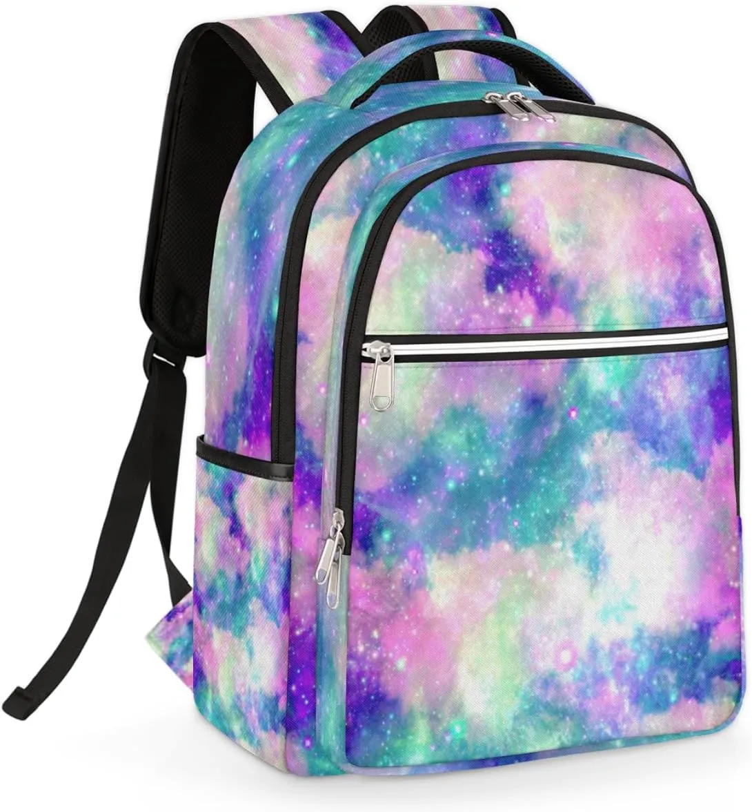 Spectacular Star Travel Laptop Backpack for Women Lightweight Laptop Bag Fits 15.6 inch Laptop Durable Travel Backpack Casual Daypack for Work Business Daily Use
