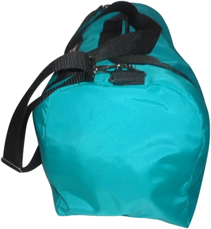 Sport Bag, Gym Bag, Great for Beach, Camping or Overnight Made in USA. (Turquoise)