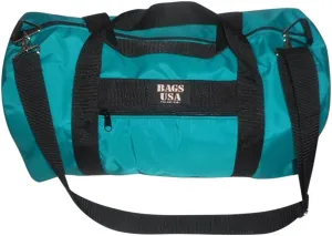Sport Bag, Gym Bag, Great for Beach, Camping or Overnight Made in USA. (Turquoise)