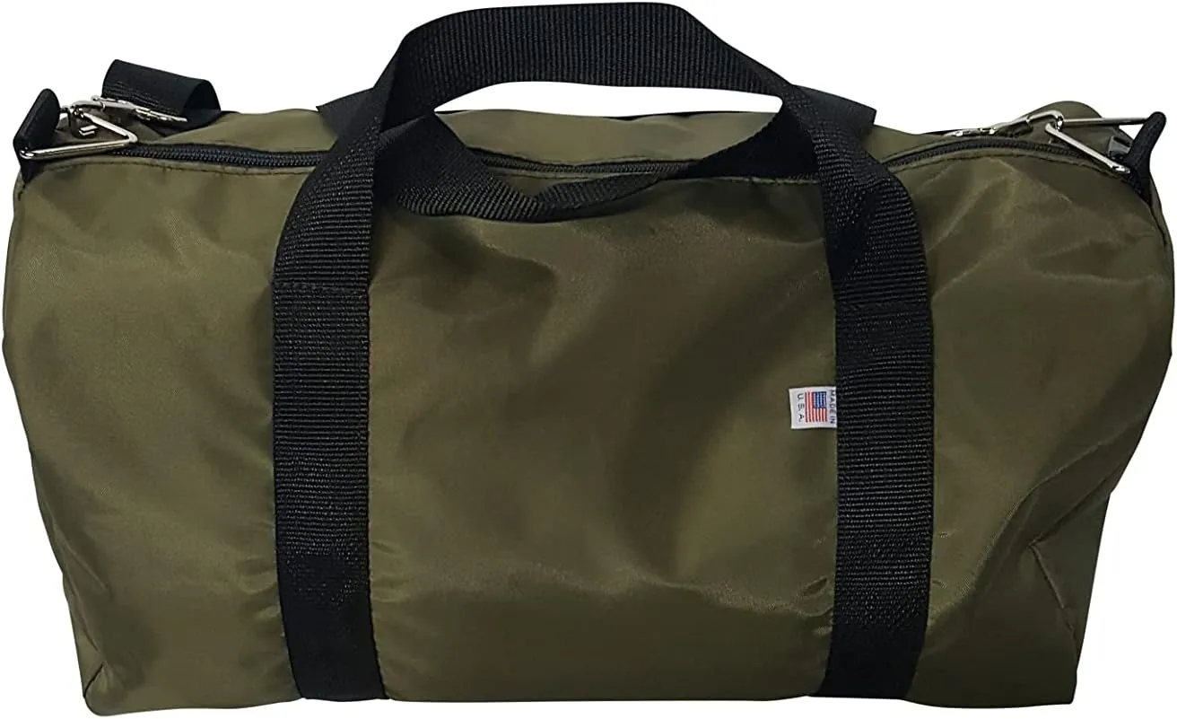 Sport Gym Or Travel Bag With Side Pocket To Hold Id,Keys Or Cellphone Made in USA. Made In USA.