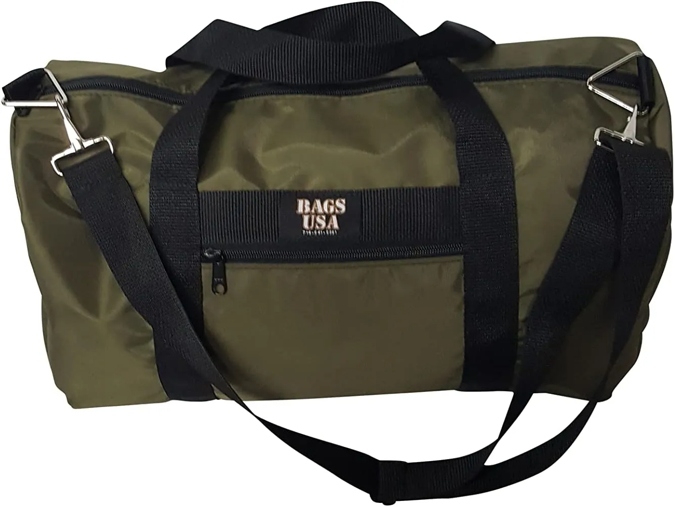 Sport Gym Or Travel Bag With Side Pocket To Hold Id,Keys Or Cellphone Made in USA. Made In USA.