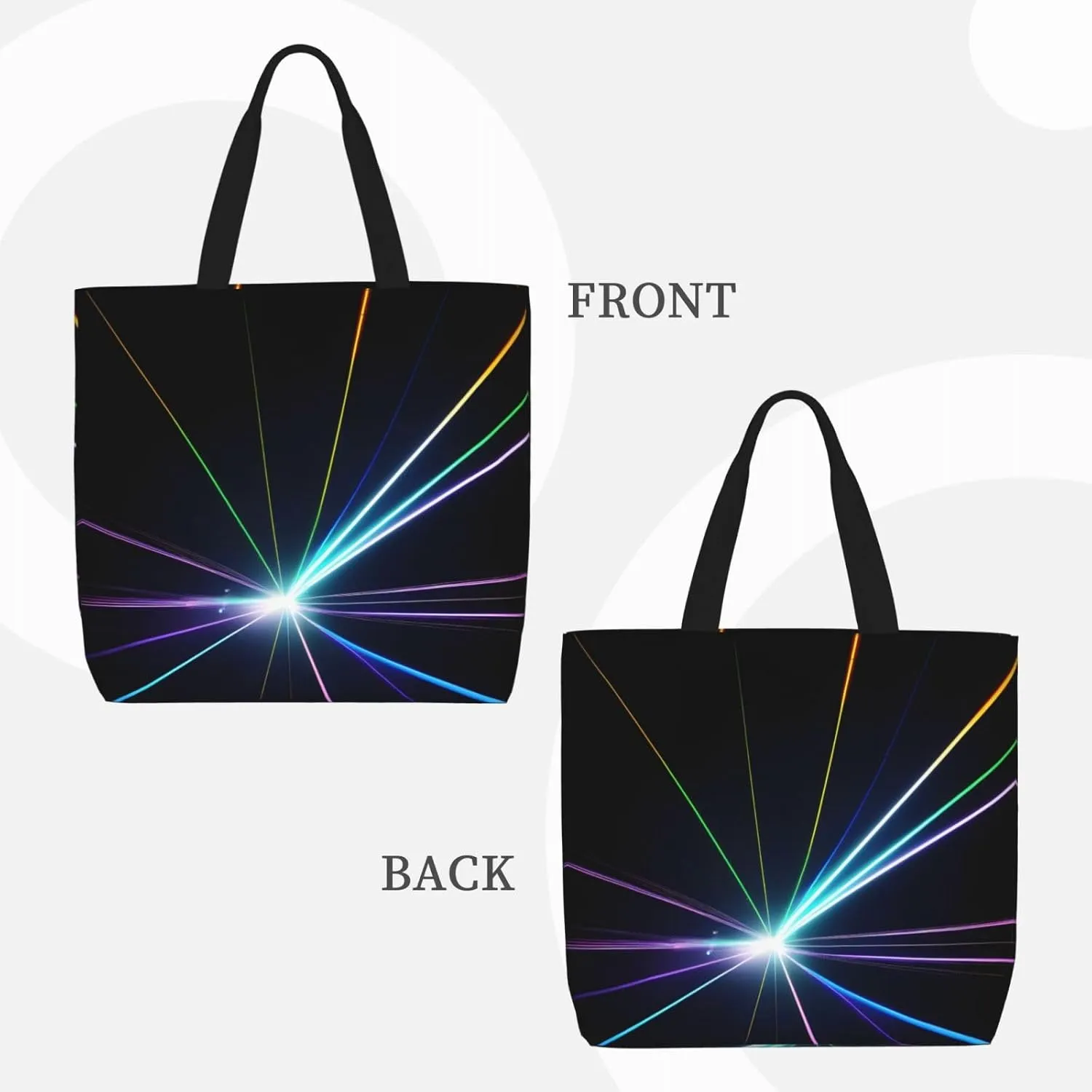 SSIMOO Llama In A Scarf Trendy Fashion Shopping Bags,Zippered Convenience Bag,Shopping Tote And Shoulder Bag