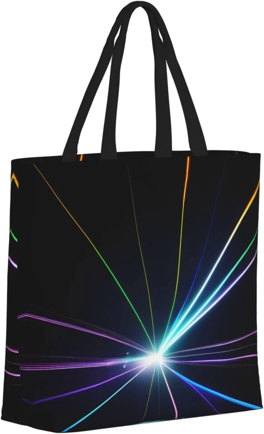 SSIMOO Llama In A Scarf Trendy Fashion Shopping Bags,Zippered Convenience Bag,Shopping Tote And Shoulder Bag