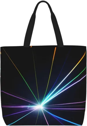 SSIMOO Llama In A Scarf Trendy Fashion Shopping Bags,Zippered Convenience Bag,Shopping Tote And Shoulder Bag