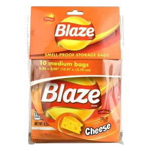Stink Sack "Blaze" Chips Smell-Proof Bags - 10 Pack