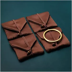 Storage Box Jewelry Box Jewelry Organizer Velvet Jewelry Storage Bags for Small Accessories Collected Pouches with Buddhist Beads Bangle/Bracelet Gift Bag. Jewelry Case glasses storage box