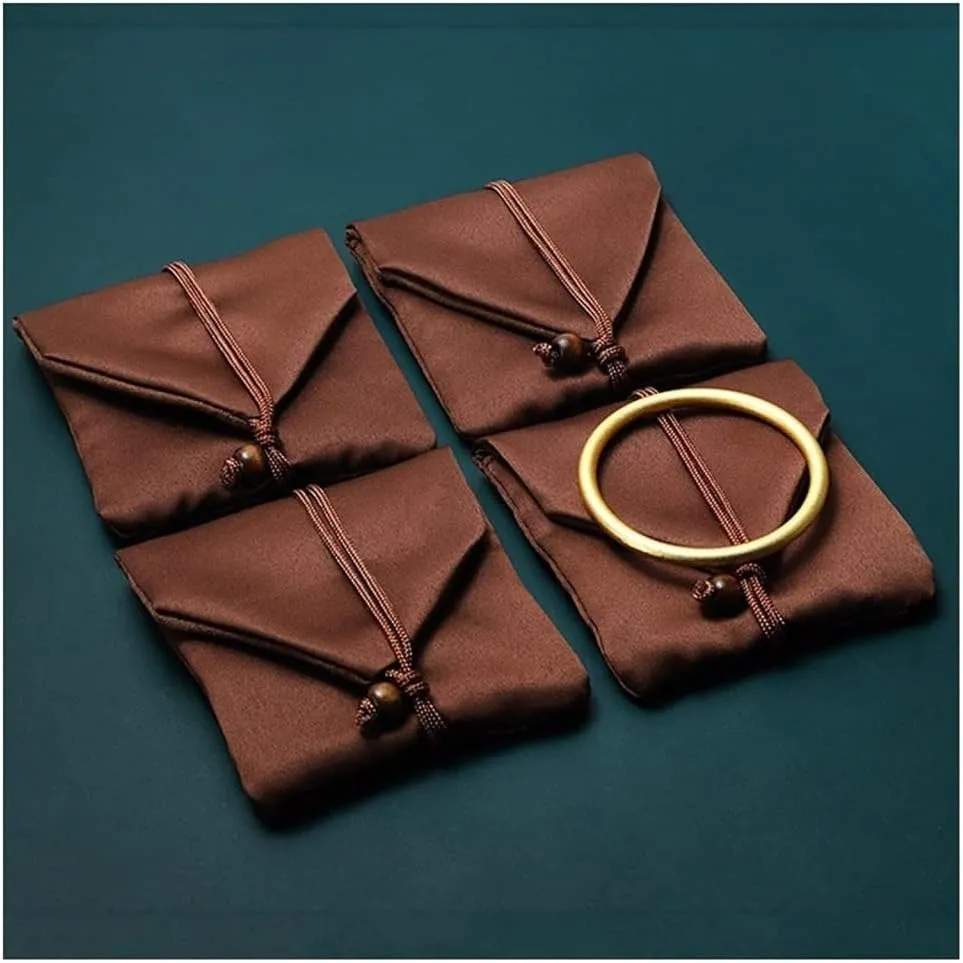 Storage Box Jewelry Box Jewelry Organizer Velvet Jewelry Storage Bags for Small Accessories Collected Pouches with Buddhist Beads Bangle/Bracelet Gift Bag. Jewelry Case glasses storage box