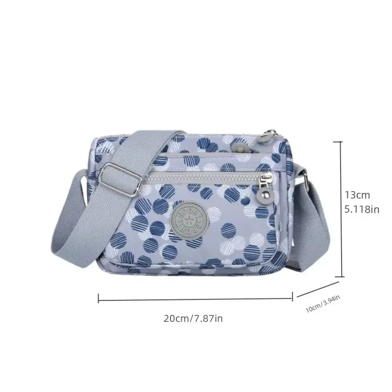 Stylish Nylon Crossbody Bag for Everyday Use
