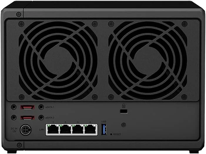 Synology DiskStation DS1520  NAS Server for Business with Celeron CPU, 8GB DDR4 Memory, 20TB HDD, DSM Operating System