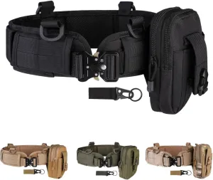 Tactical Battle Belt Set, Molle, Shooting, War Belt
