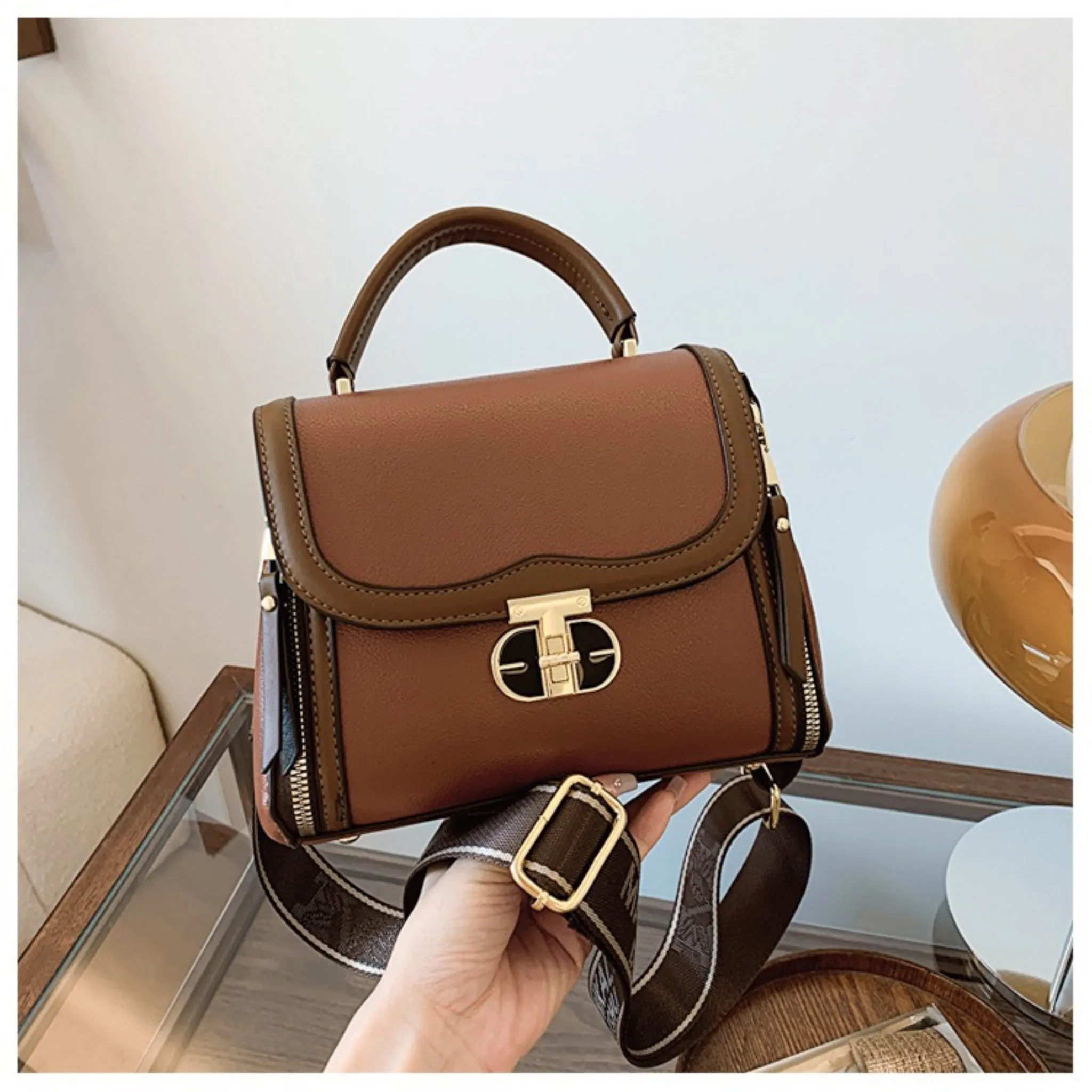Tan Juno Sling Bag