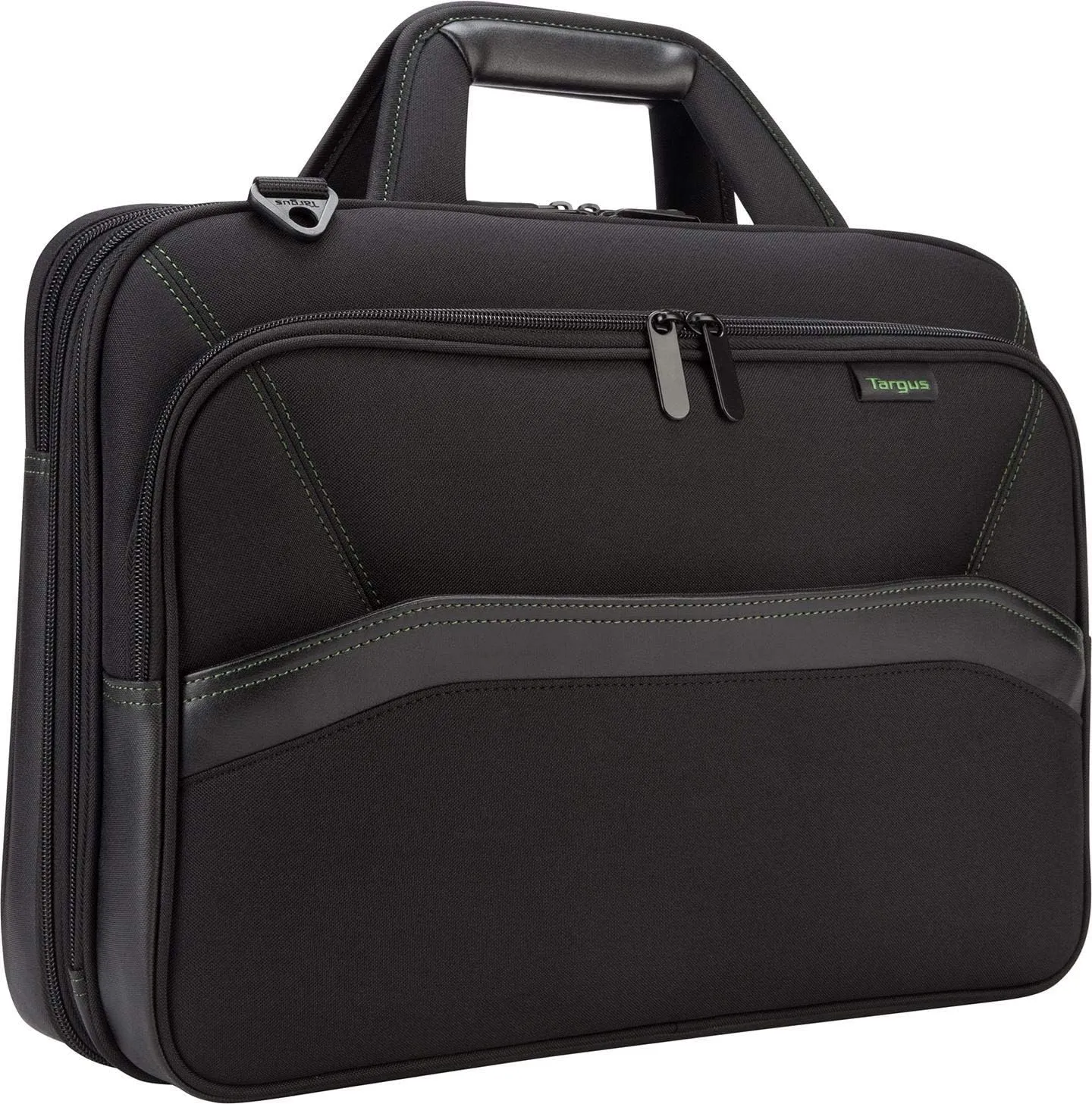 Targus Spruce EcoSmart Checkpoint-Friendly Laptop Bag for 15.6-Inch Laptops, Black (TBT256)
