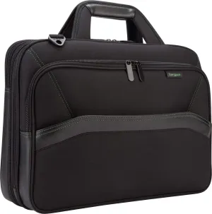 Targus Spruce EcoSmart Checkpoint-Friendly Laptop Bag for 15.6-Inch Laptops, Black (TBT256)