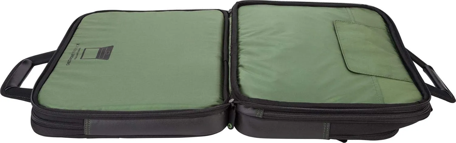 Targus Spruce EcoSmart Checkpoint-Friendly Laptop Bag for 15.6-Inch Laptops, Black (TBT256)