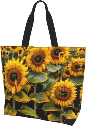 Tea Cups With Roses Romantic Shabby Women Tote Bag,Casual Tote'S Handbag Big Capacity Shoulder Bag Crossbody Bag