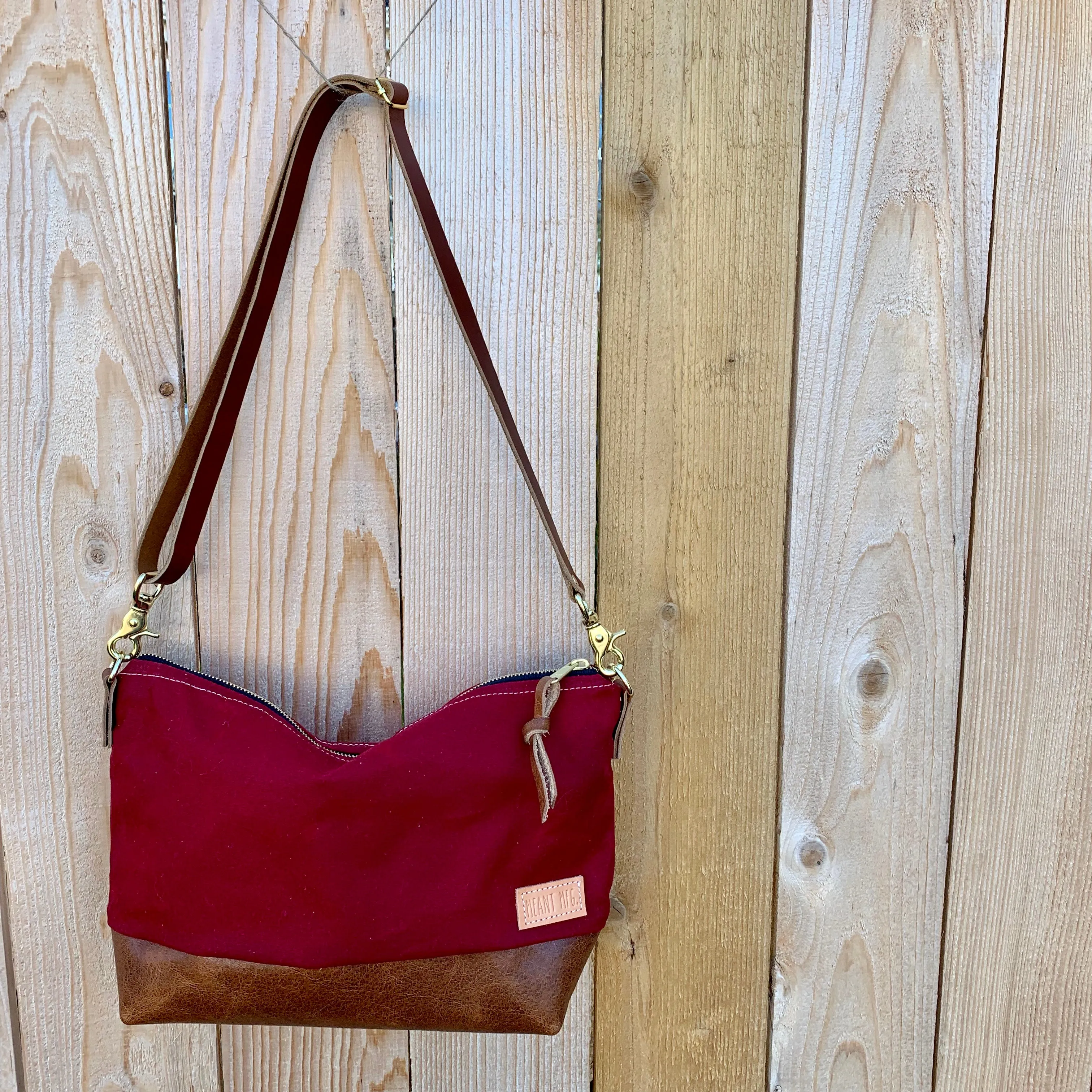The Alsea Crossbody in Waxed Canvas