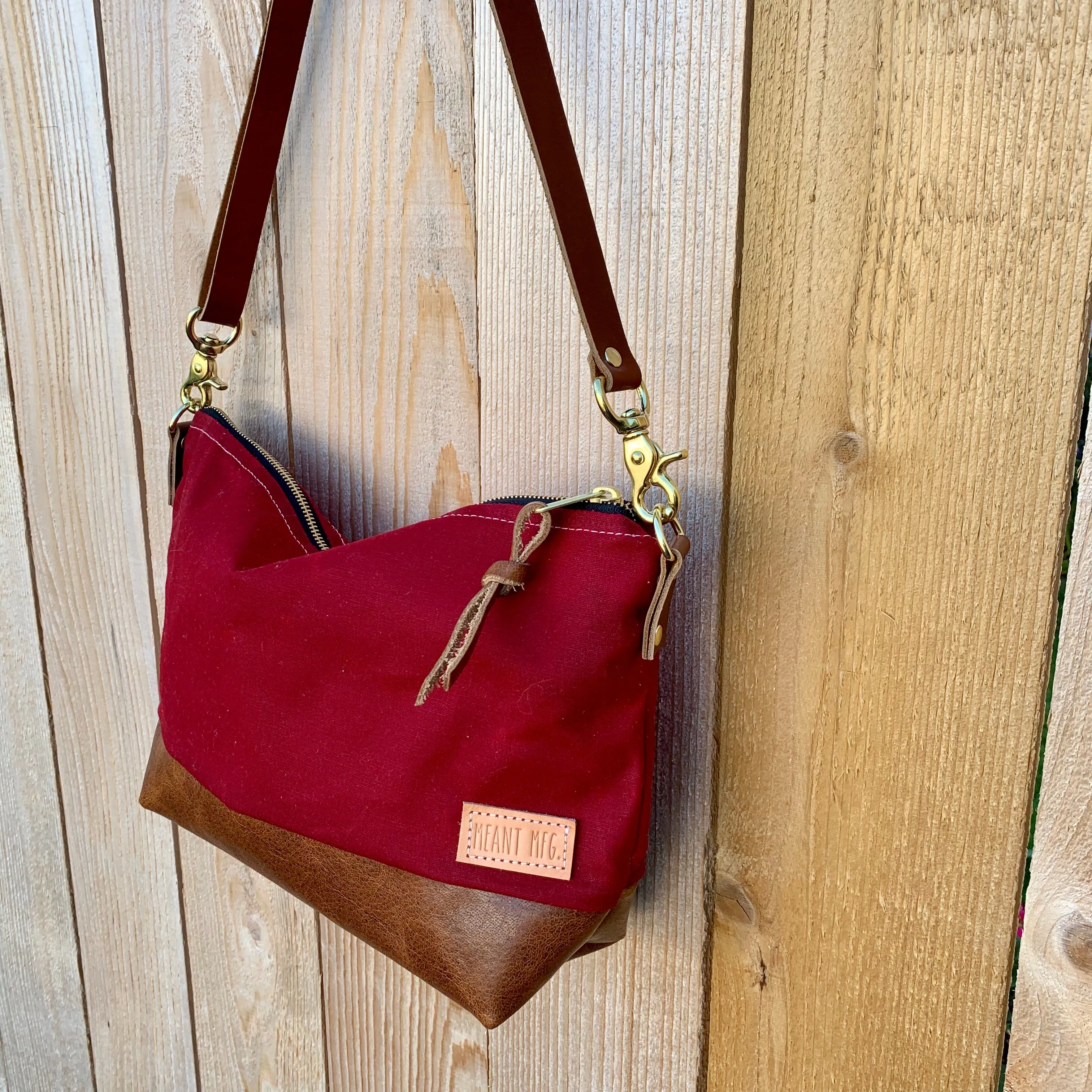 The Alsea Crossbody in Waxed Canvas
