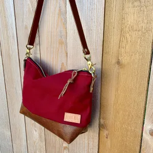 The Alsea Crossbody in Waxed Canvas