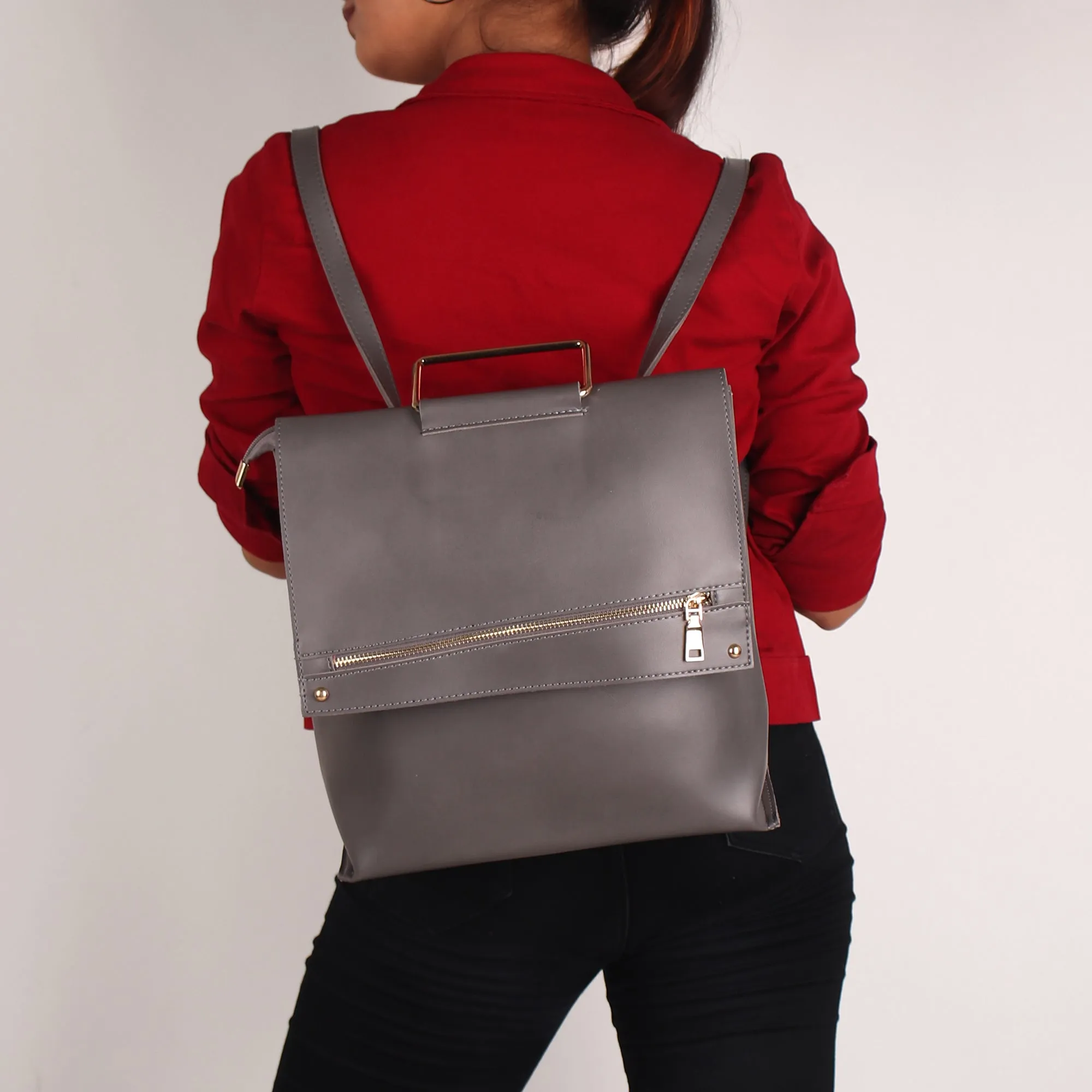 The Mixed Gun Metal Bag
