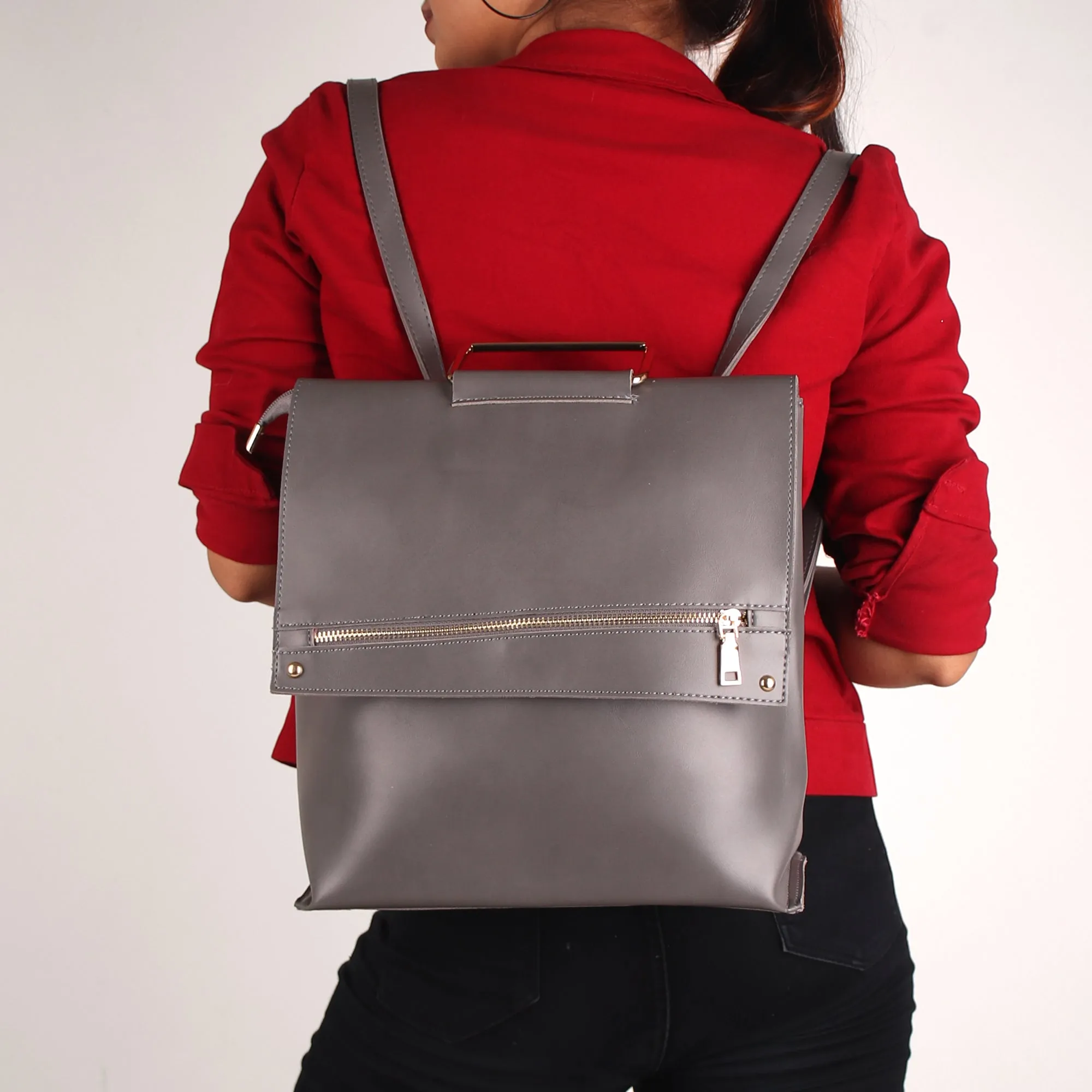 The Mixed Gun Metal Bag
