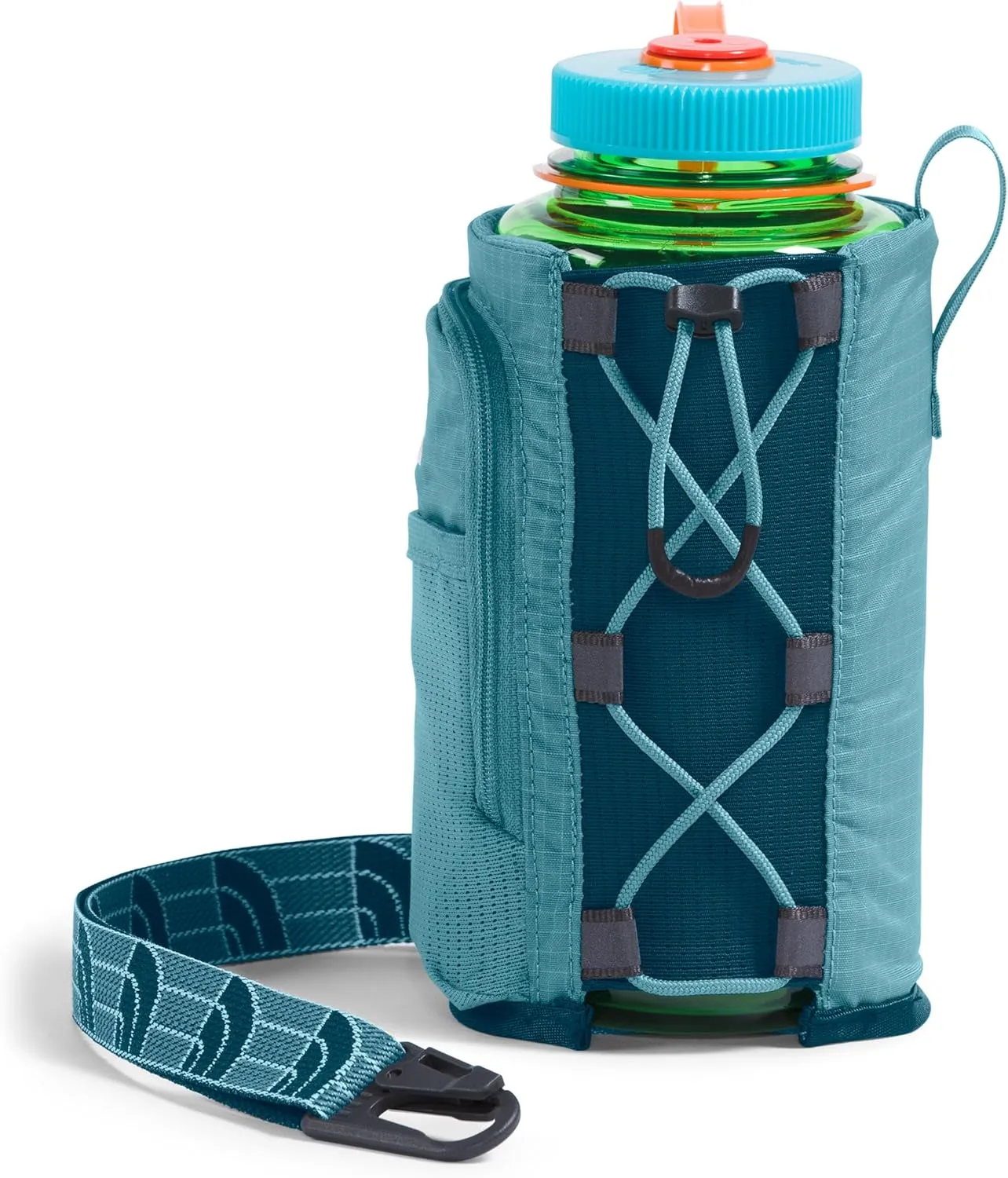 THE NORTH FACE Borealis Water Bottle Holder - PFAS Free, Algae Blue/Midnight Petrol, One Size